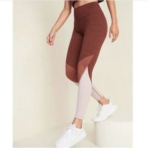 Old Navy Rust Elevate Leggings